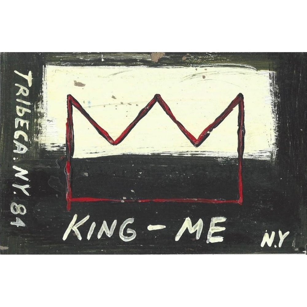 Jean-Michel Basquiat “Tribeca ‘84”, Signed Painting